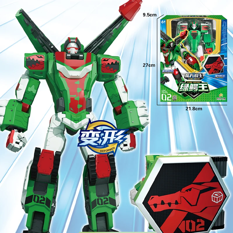 Robot de juguete deformación, figura de acción Convertible, modelo de plástico, coche Robot de juguete, serie de películas de Anime, regalo para niños, estatua coleccionable
