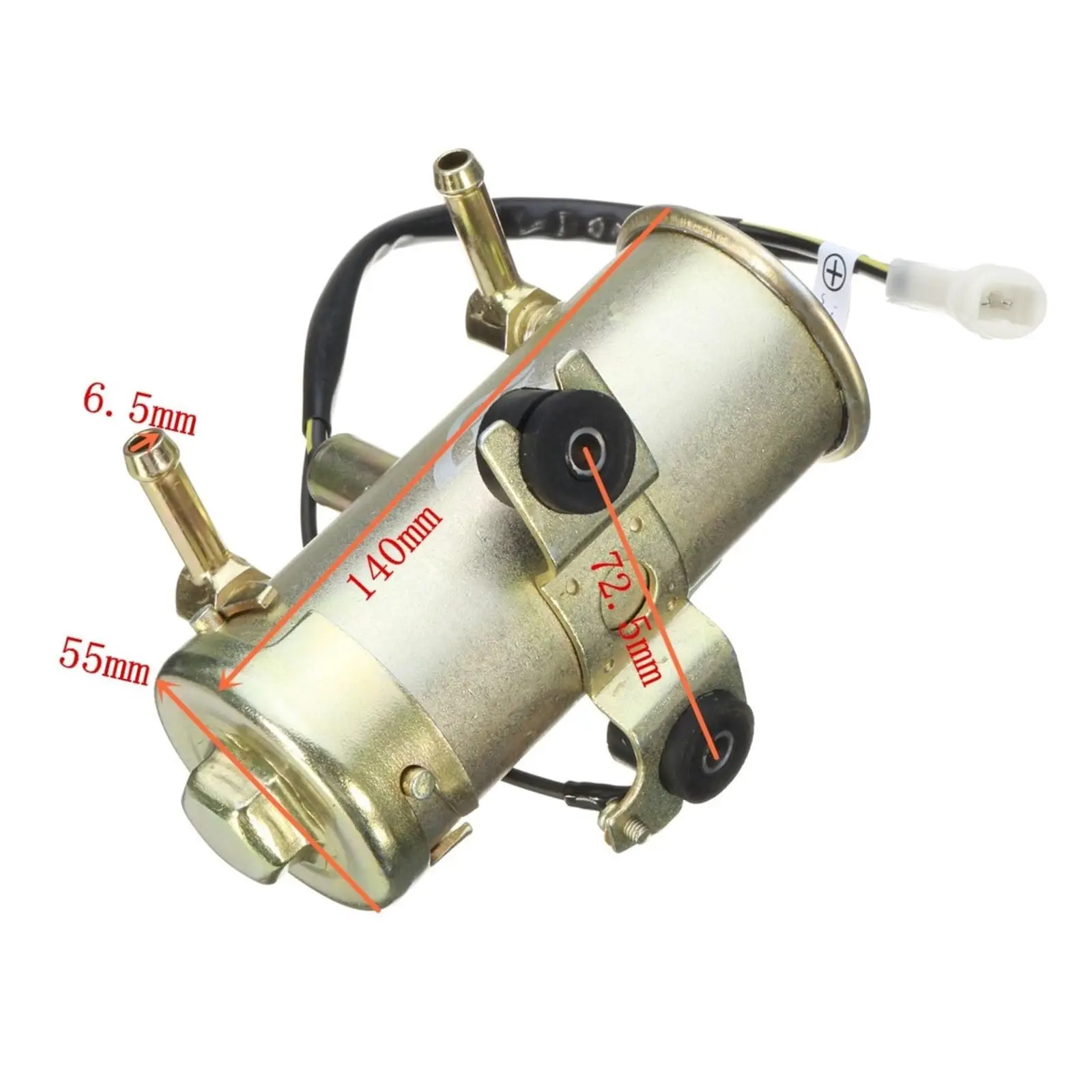 Elektrische Kraftstoffpumpe für Auto-Diesel 12V, Niederdruck-Benzinpumpe HRF-027 für Benzin/Diesel/Bio, universell einsetzbar – Detail 2