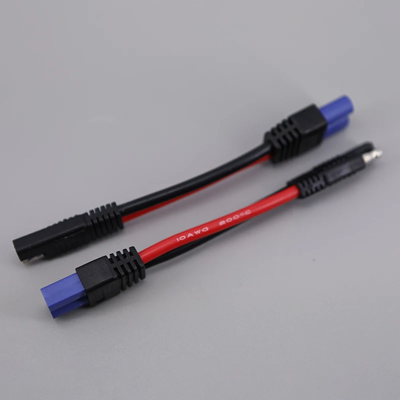 SAE To EC5 Male Female Plug Connector To SAE Power Automotive Cable Wire Power Cord Plug DIY 10 AWG SAE Cable