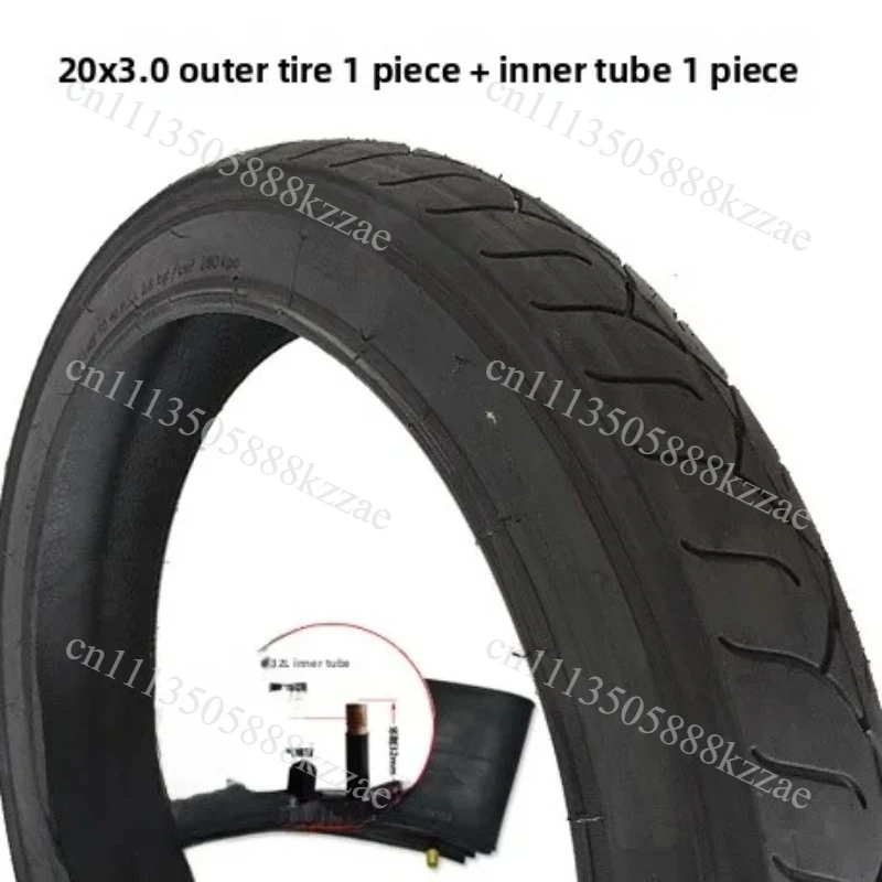 Snow Bike Beach Car 20x3.0 Super Wide Tire Children's Bicycle Inner And Outer Tires Off-Road Cycling Equipment Accories