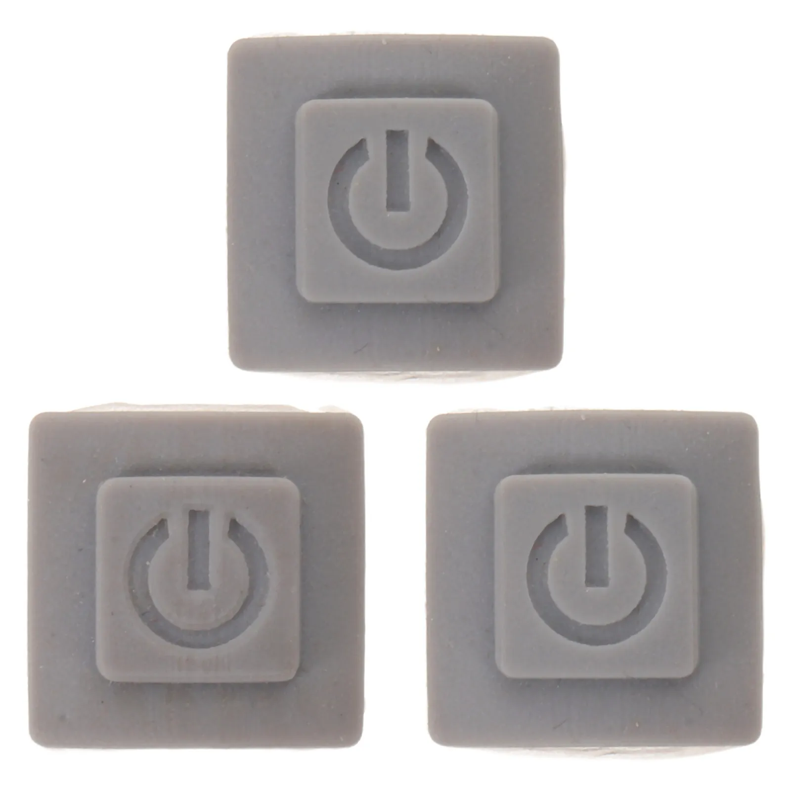 3Pcs Rubber Mic Button Replacement Soft Flexible Power on Off Switch for Microphone Audio Equipment Karaoke Mic