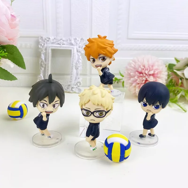 

In-Stock Japanese Version Of Volleyball Boys Greeting With A Turn Hinata And Kageyama Looking Back Displaying Team Uniform Figur