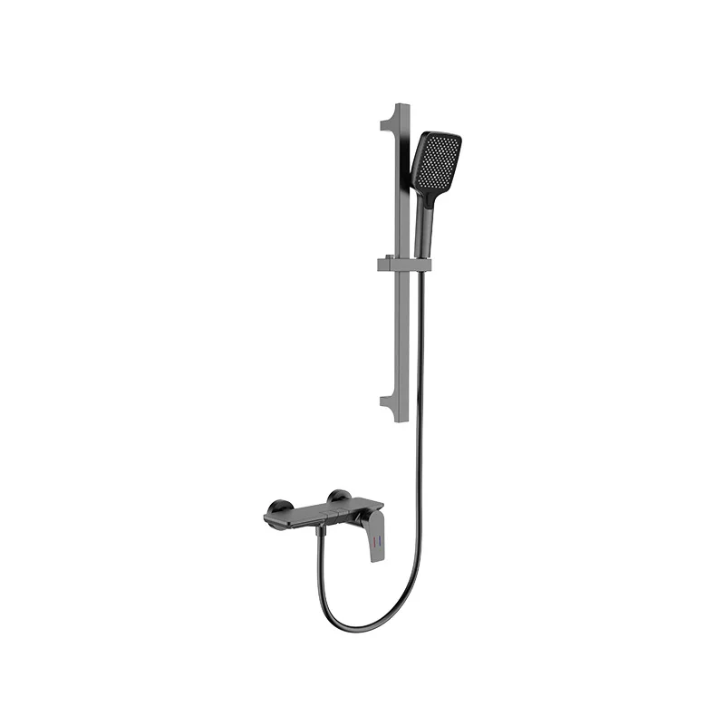 Lifting Rod, Bathtub Rack, Hot And Cold Shower Set, Multi-functional Handheld Shower Set, Waterfall Type Water Outlet.