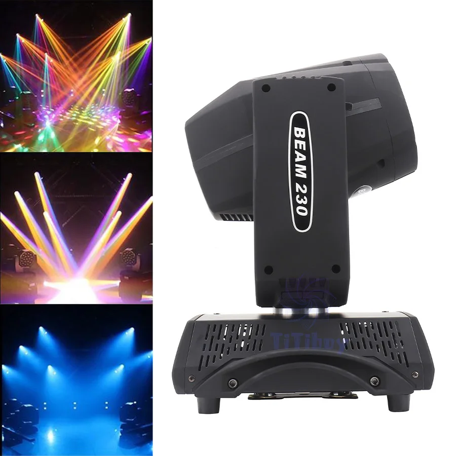 Luz de escenario profesional para DJ, foco de cabeza móvil de 1 a 12 piezas, 230W, lente de alta definición, foco grande, accesorio DMX, sin impuestos