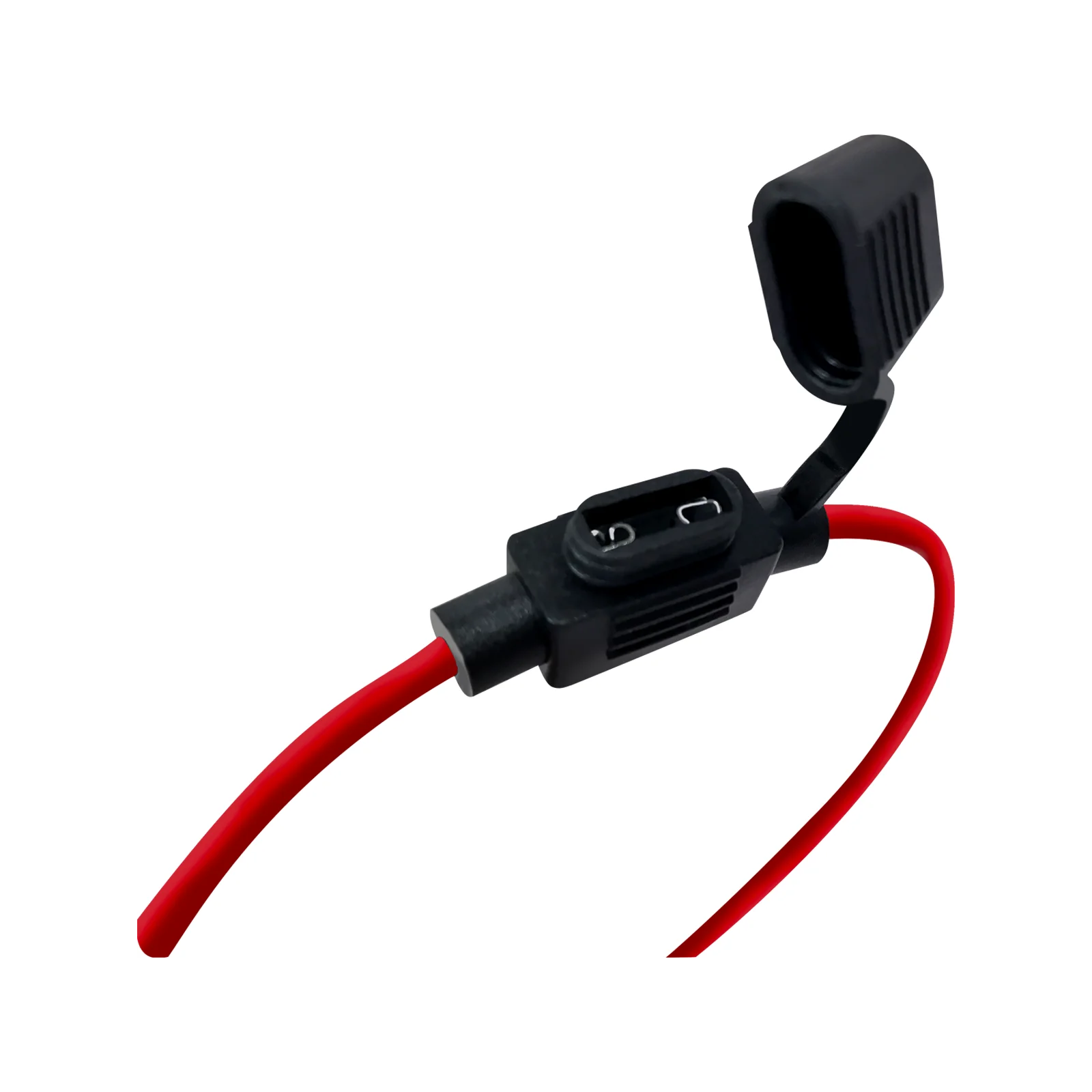 10/12/14/16/18AWG Inline Fuse Holder Waterproof with ATO/ATC Blade Fuse 5A 10A 15A 20A 30A 40A Standard Size Fuse Holders