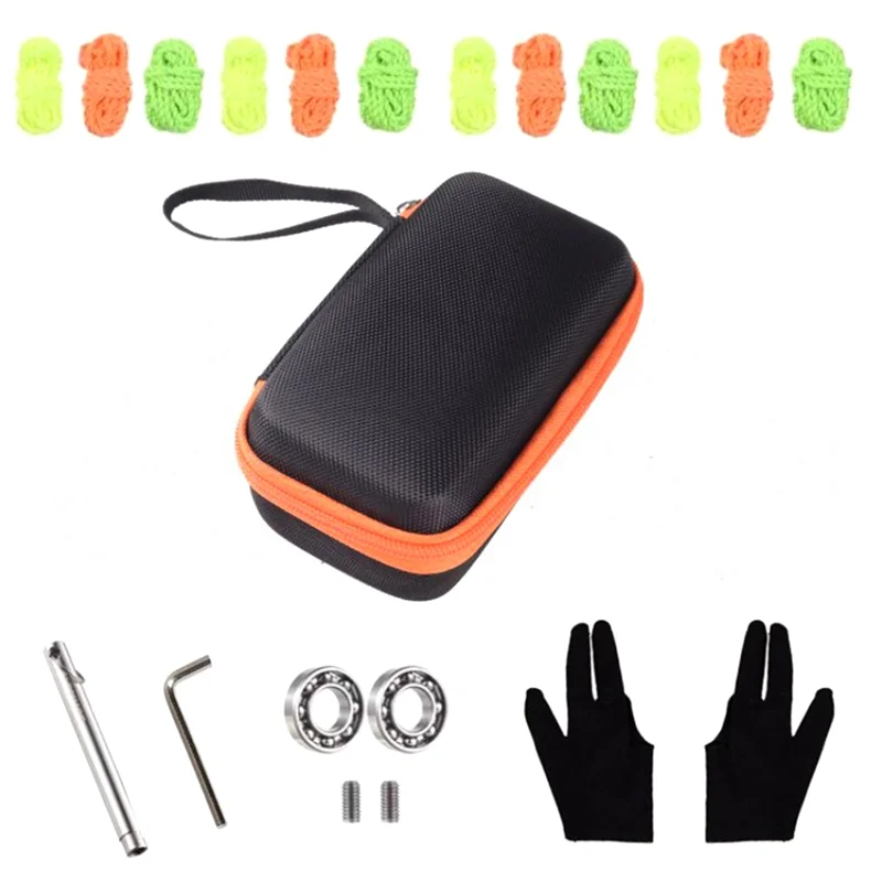 LESHARE Aluminum Alloy Responsive Unresponsive Yoyo + LESHARE Professional Orange Black Unresponsive Yoyo, Fine Workmanship