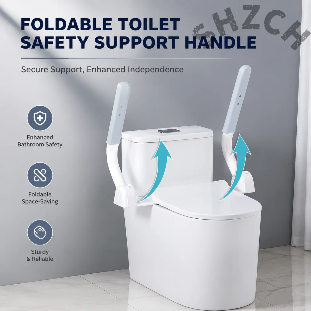 Bathroom Standing Assist Rail, Multi-Purpose Safety Grab Bar for Elderly, Adjustable Sofa Support Handle & Mobile Handrail