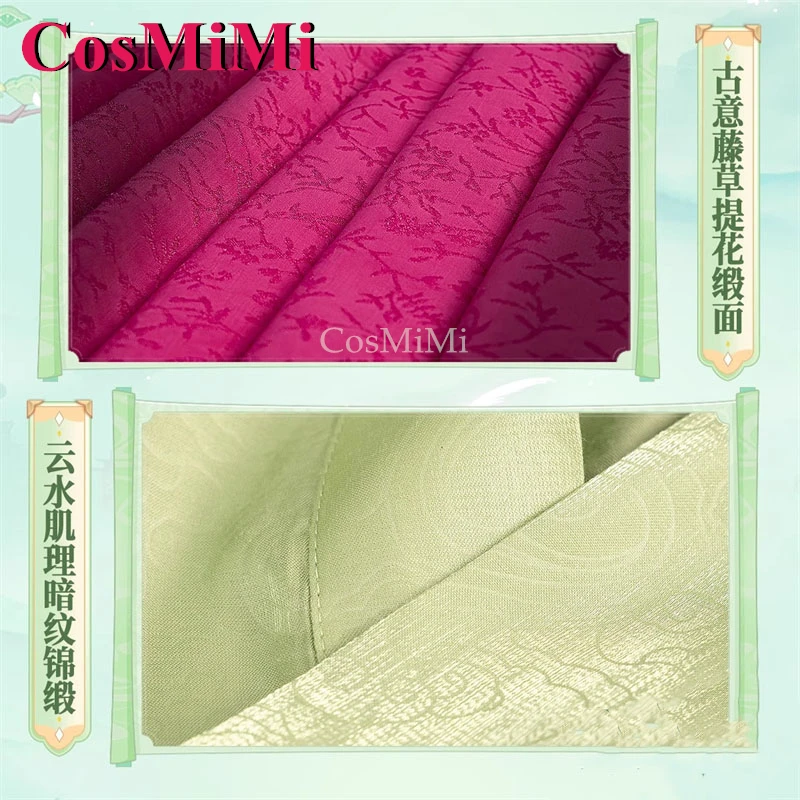 CosMiMi Anime The Apothecary Diaries Maomao Cosplay Costume Gorgeous Elegant Dancing Dress Carnival Party Role Play Clothing New