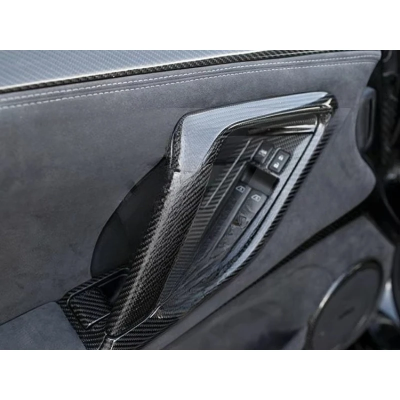 R35 GTR 2008-2016 Carbon Fiber Interior Door Handle Trim