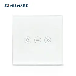 Zemismart-Zigbee EU Curtain Switch, Smart Thing, Hub Control para cegos elétricos, sombra de rolo motorizado