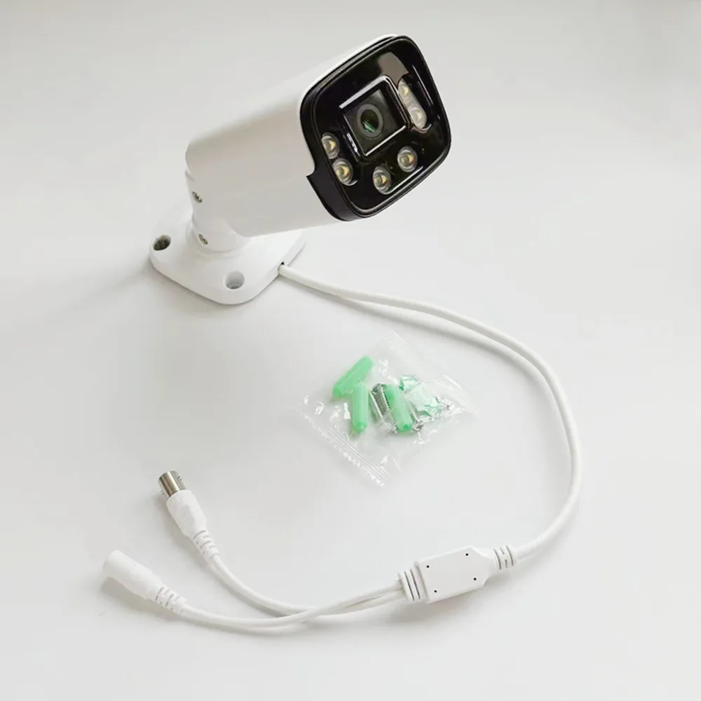 2MP 5MP AHD Outdoor Camera Bullet Security Surveillance 3.6mm Lens 1080P ColorVu Night Vision Analog Security CCTV Camera