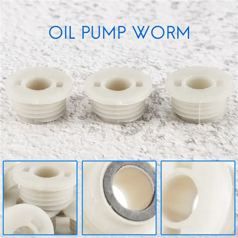 10 Pack Oil Pump Worm Gear For Echo CS-350 CS-2600 CS350 CS2600 Chain Saw Spare Parts