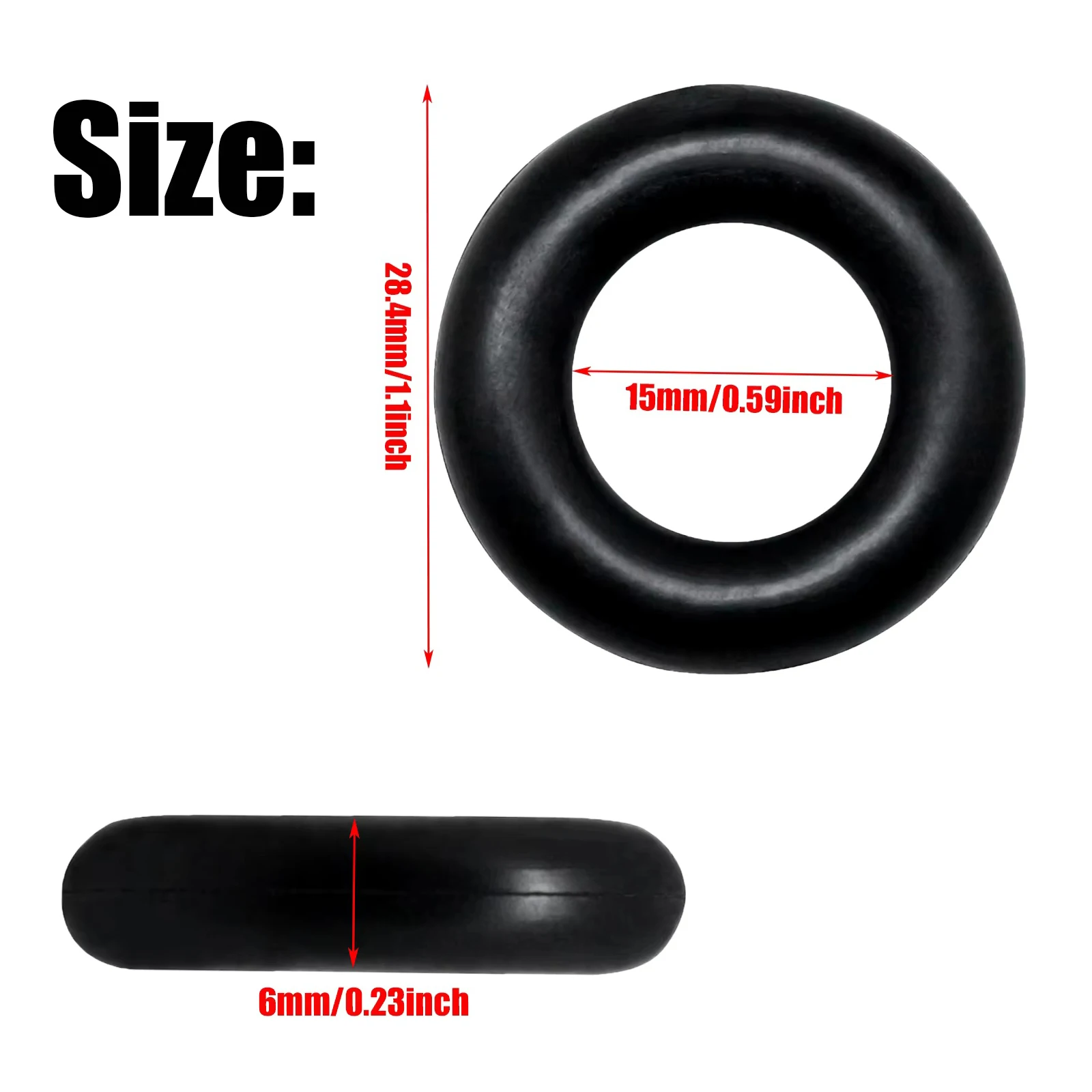 3/5/7/10 PCS Bobbin Winder Rubber Tire Ring O Friction Wheel #15287 For Singer Brother White Sewing Machine Accessories Tools