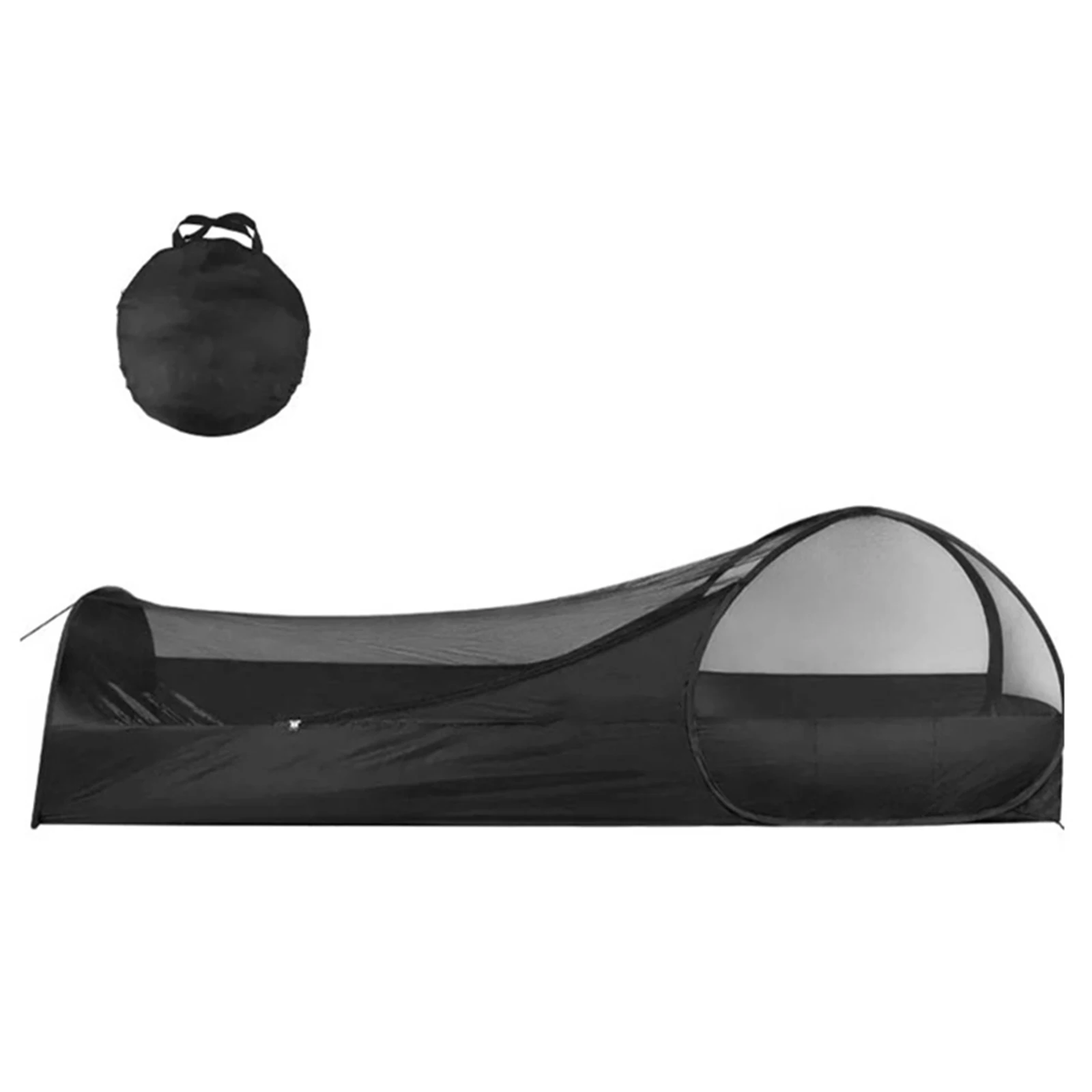 

Quick Setup Mesh Tent for 1 Person Ideal for Camping Adventures Lightweight and Portable for Outdoor Enthusiasts