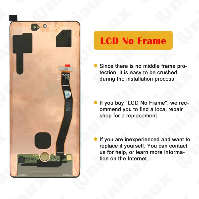 AMOLED LCD For Samsung Galaxy S10 Lite G770F/DS G770F LCD Display Touch Screen Digitizer Assembly Samsung S10Lite LCD