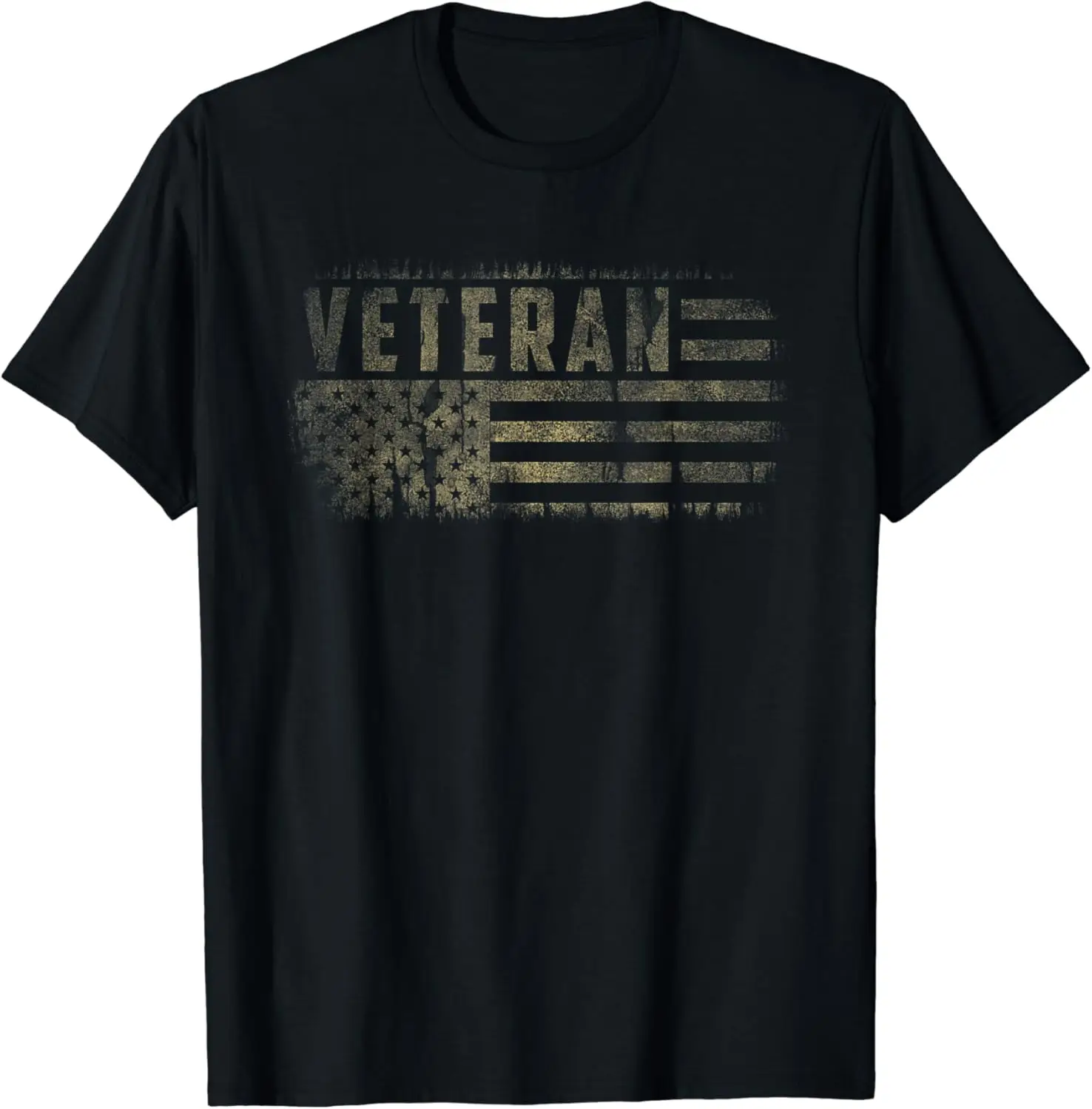 Veterans Day with American Flag Proud Soldier USA Army T-Shirt