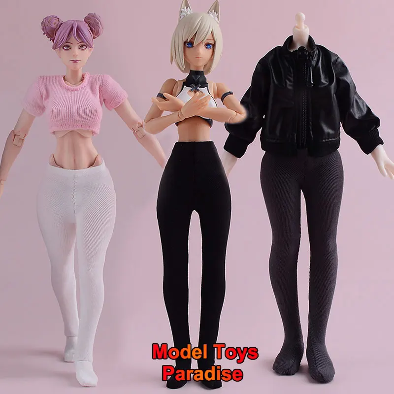 

1/12 женские солдатские плотные спортивные однотонные колготки для йоги, подходят для 6-дюймового мобильного костюма для девочек TBL BJD SHF, экшн-фигурка, тело