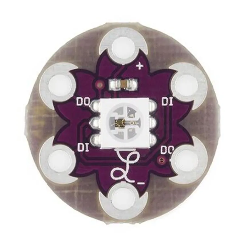 CJMCU LilyPad Pixel WS2812 Full-Color LED Driver Board Module - Sensor Compatible Electronic Component