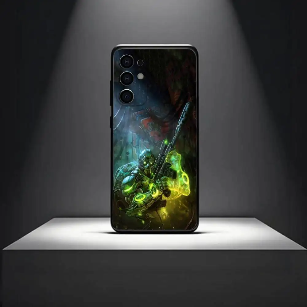 حافظة هاتف S-Starcrafts-Game-2 لهاتف سامسونج S 25,24,23,22,30,21,10,9,Ultra,Plus,Lite,FE,4,5G حافظة سوداء ناعمة #2