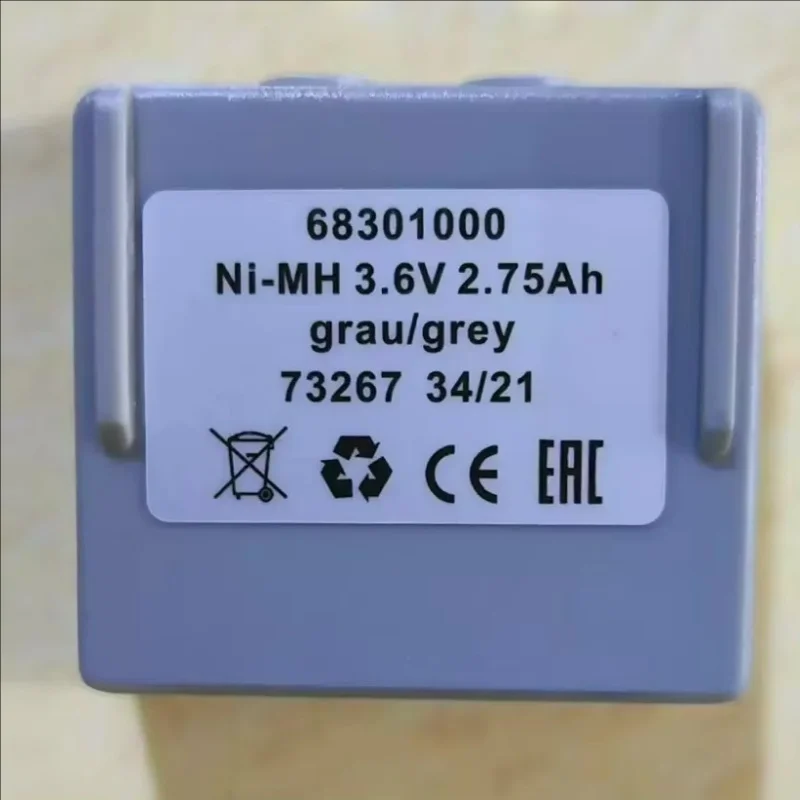 High Capacity 68301000 2750mAh NiMH Replacement Battery for Hetronic Crane Concrete Pump Wet Shotcrete Remote Controller