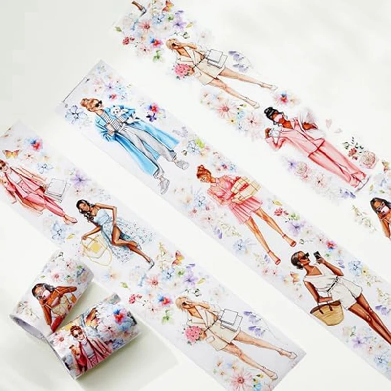 Limpar Single Roll Tape, desenhos originais, personagens, decorativos