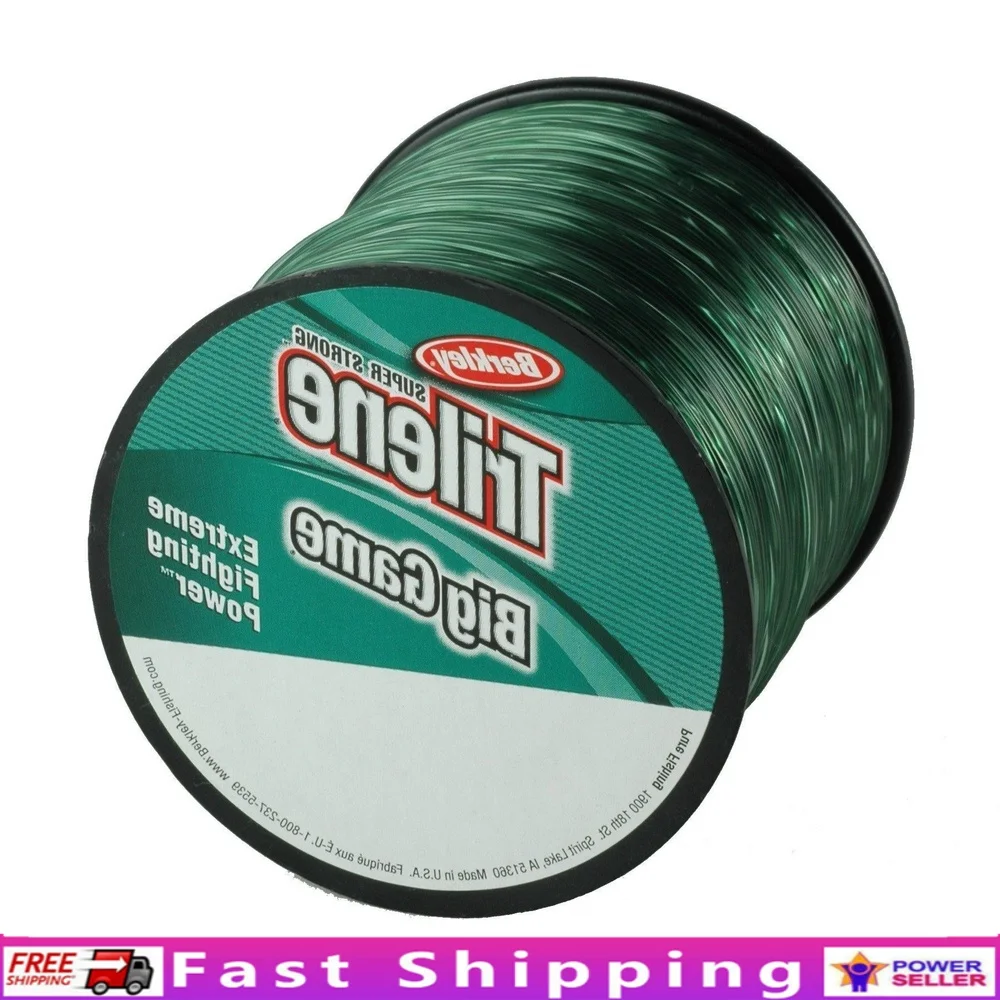 

Trilene Big Game Monofilament Fishing Line 30lb Test 440yd Durable Abrasion Resistant High Strength Fishing Gear Outdoor Sport