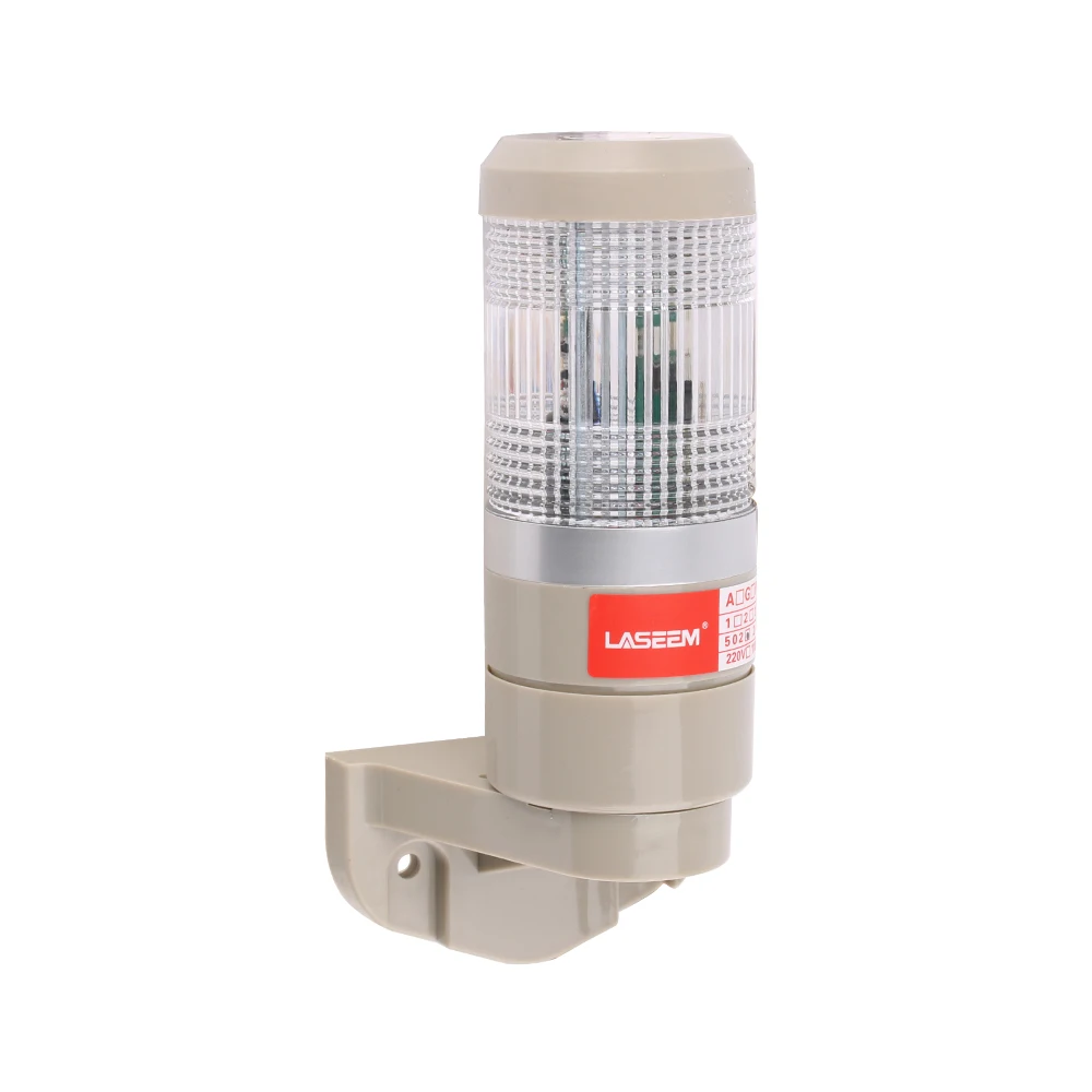 Luz de advertencia de señal de pared DC 12V 24V 3 colores verde rojo amarillo indicador LED alarma de seguridad intermitente/luz constante con zumbador