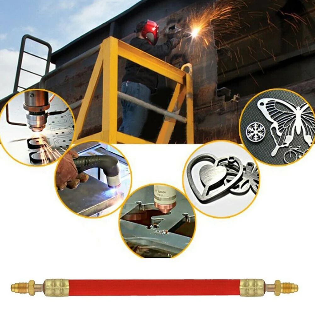 

Гибкий силовой кабель длиной 12,5 футов для сварочных горелок TIG с термостойким ПВХ-изолятором, подходит для моделей серий 9 и 17.