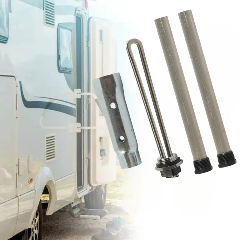

A Set RV Water Heater Magnesium Rod with Removal Tool Tank Heater Anode Rod Anti-corrosion Element for Suburban Water Heater
