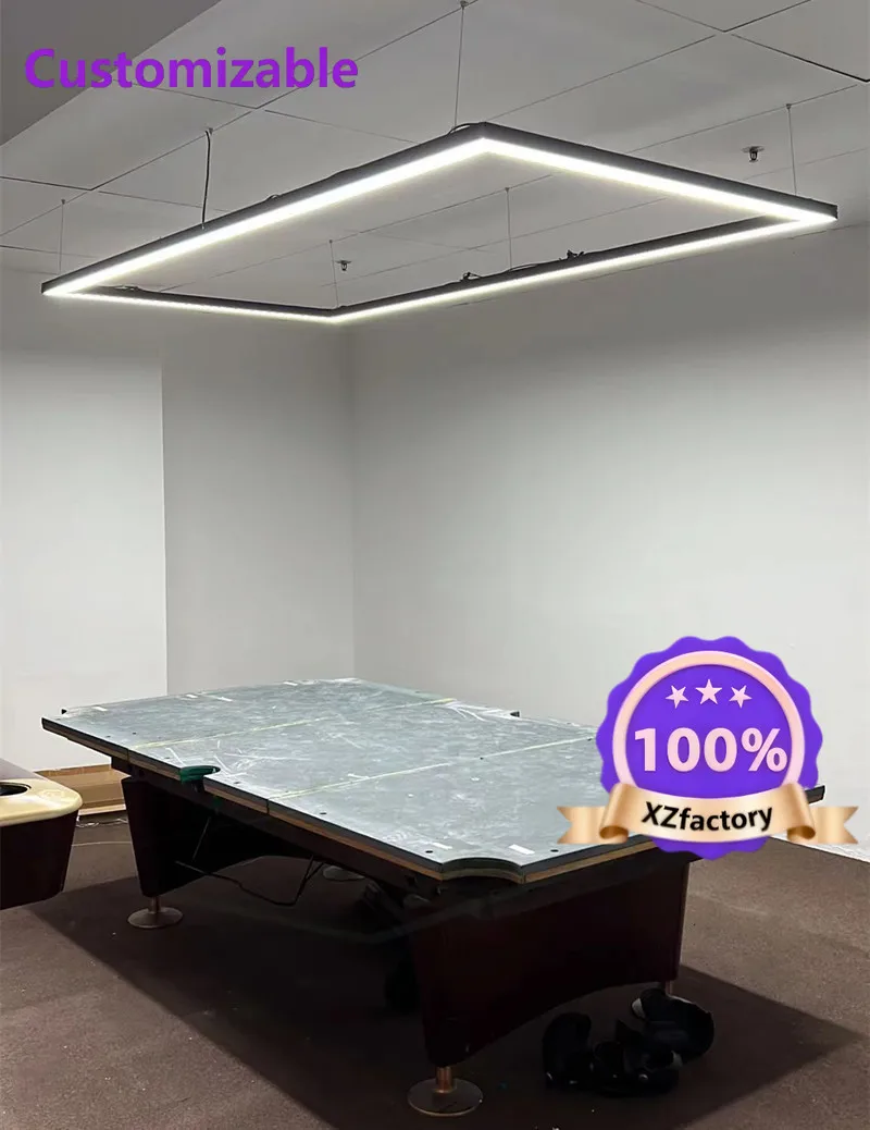 

Factory Direct 2026 Top RatedBilliards lamp Billiards special chandelier Highlight LED shadowless lamp New square chandelier Bal