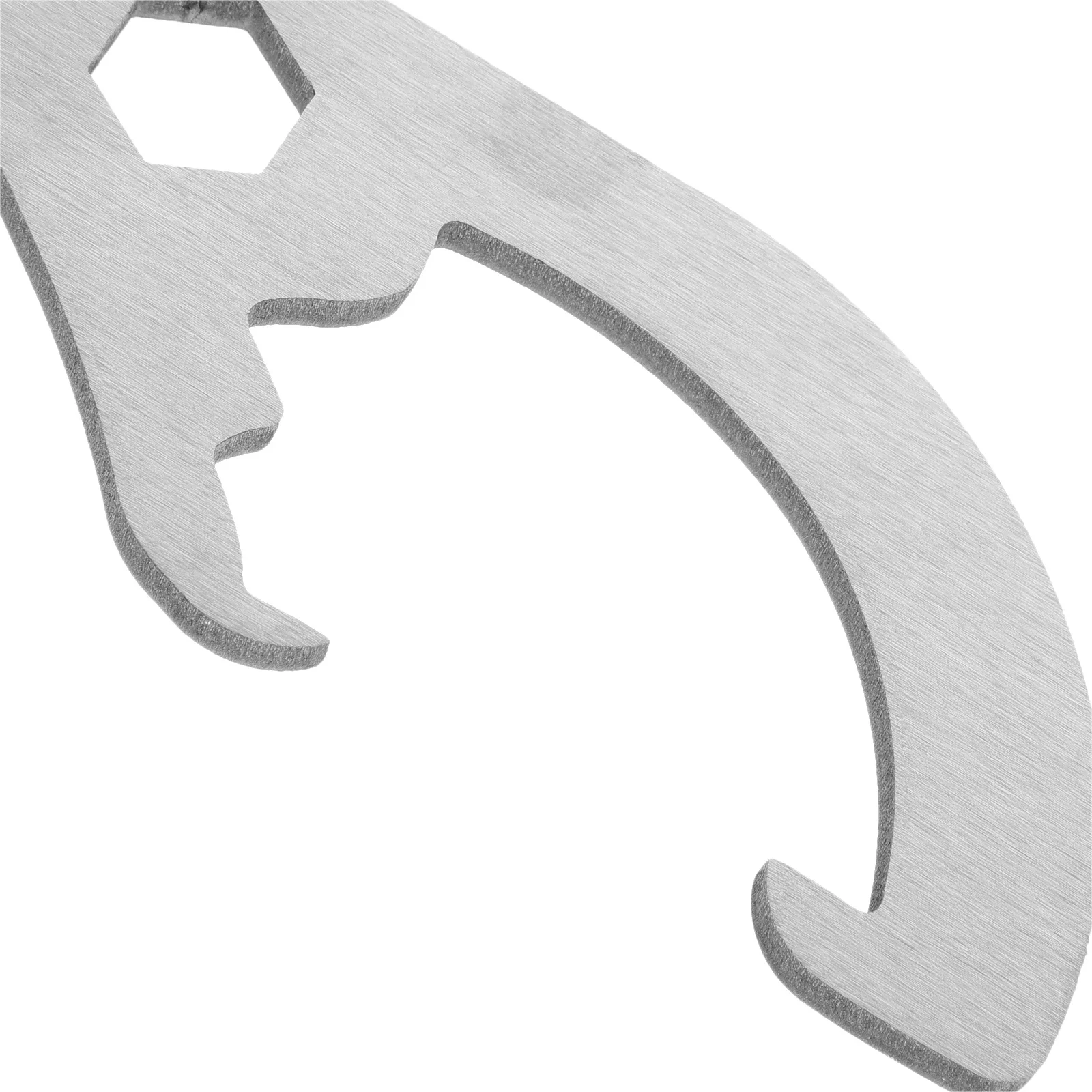 

Heavy Duty Can Opener Stainless Steel Manual Bucket Opener for Large Cans Jars Portable Outdoor Survival Gear Compact