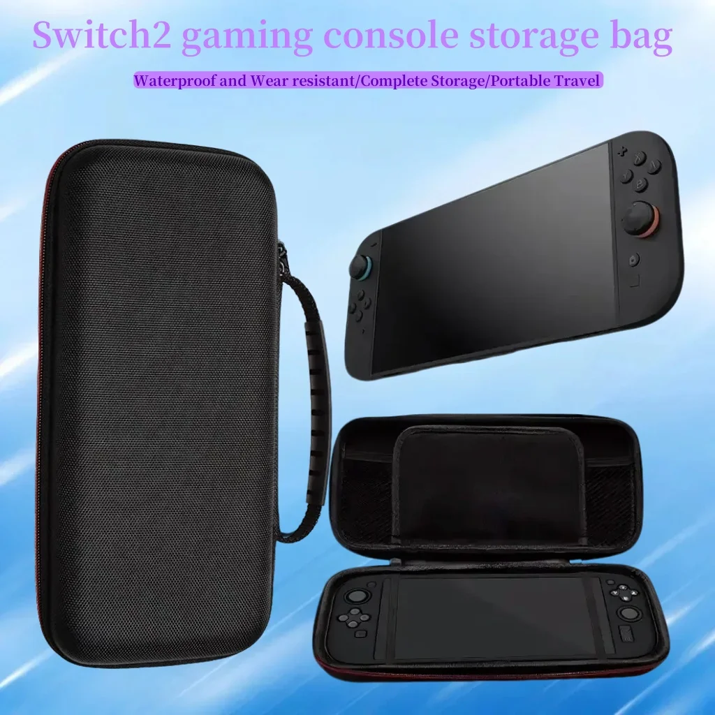 Bolsa de almacenamiento para consola WIFIT switch 2, estuche de transmisión portátil Switch OLED Lite, bolsa de almacenamiento de accesorios para juegos Switch