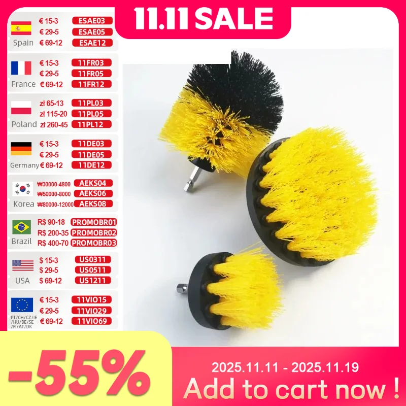 Power Scrubber Brush for Bathroom