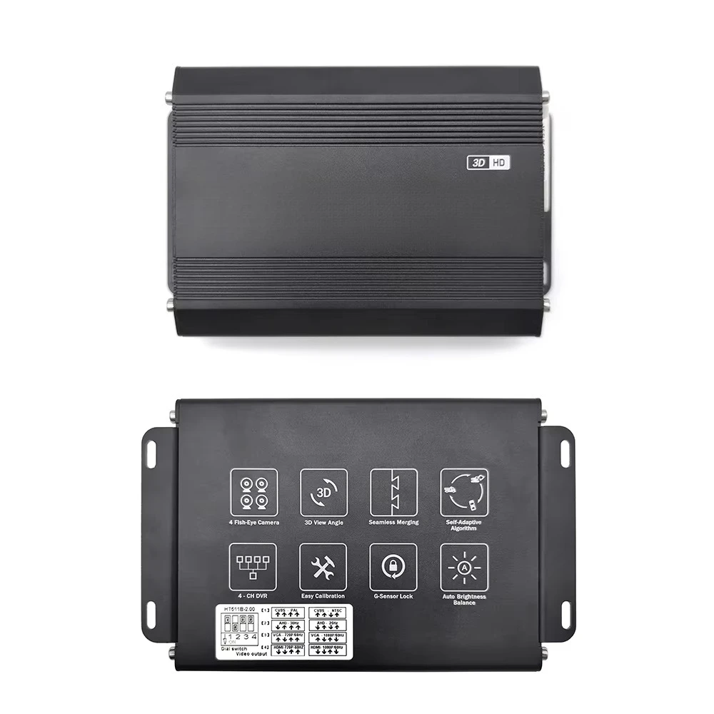 SZDALOS HD 3D 360 Surround View System Bird View System for RV / Motorhome / Camper Full HD 1080P Car DVR G-Sensor