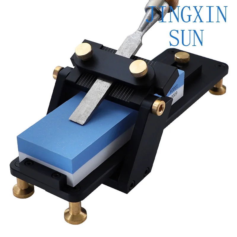 Aluminum Fixed angle Sharpening Frame Knife Sharpener Stone Tool Sharpening Woodworking tool For planer chisel carving knife
