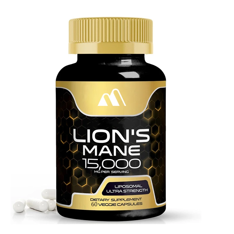 

Lions Bristle Supplement Capsule || 15000mg || 60 Capsules || Vegetarian, Non Genetically Modified, Gluten Free.