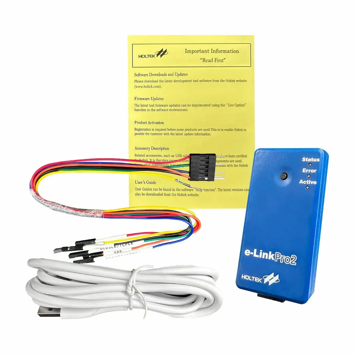 Holtek Debugging Adapter Simulator e-Link Upgraded Version Can Be Offline e-LinkPro2