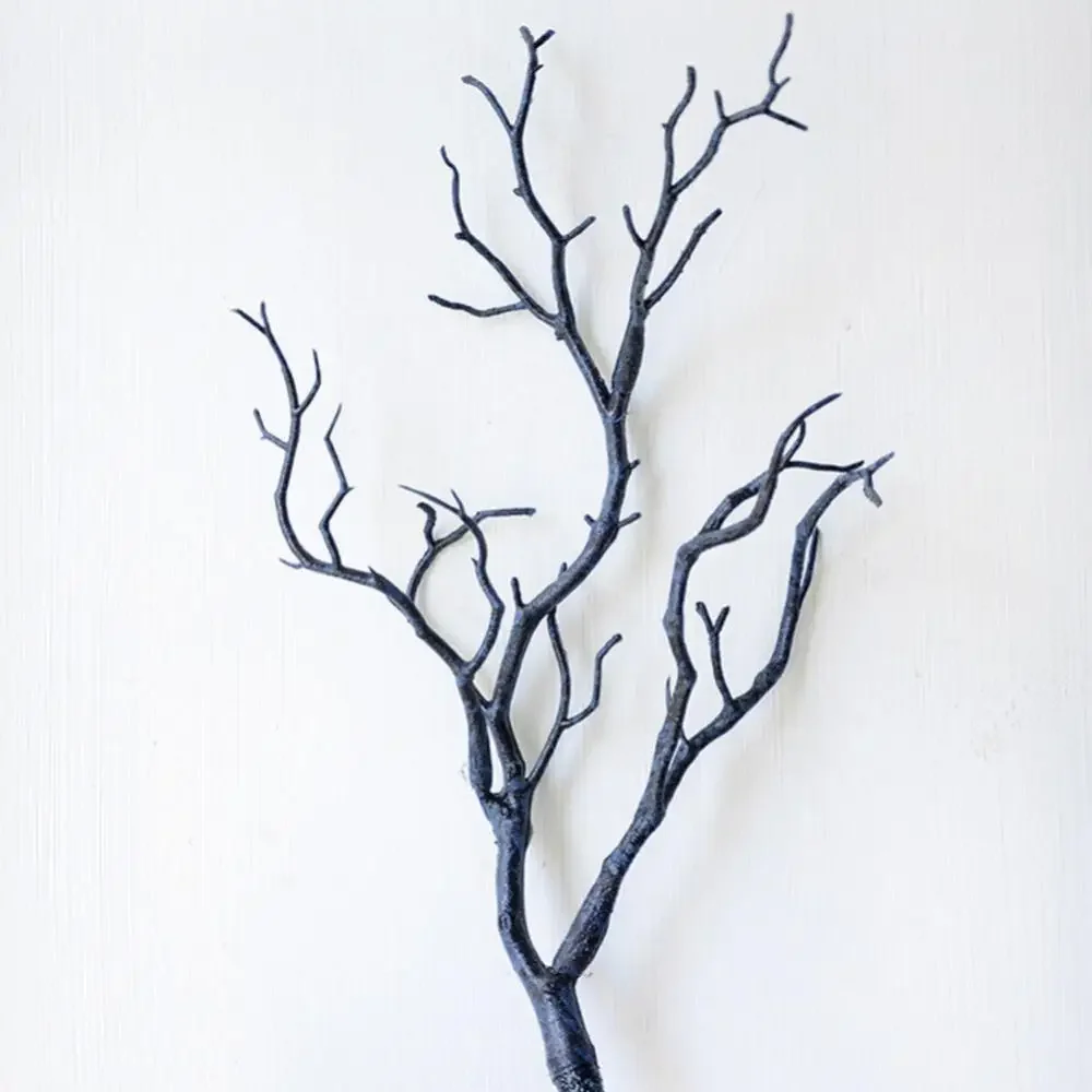 DIY Home Decor Artificial Small Dried Tree Branch Plant Craft Wedding Party Decor 36cm Height Home Room Decor Plant Photo Props