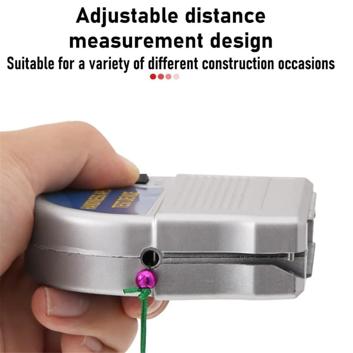 ABNJ intrekbare schietlood, automatisch reklijn stabiliseren magnetische schietlood-tool, magnetische intrekbare pruim-bob 1PCS