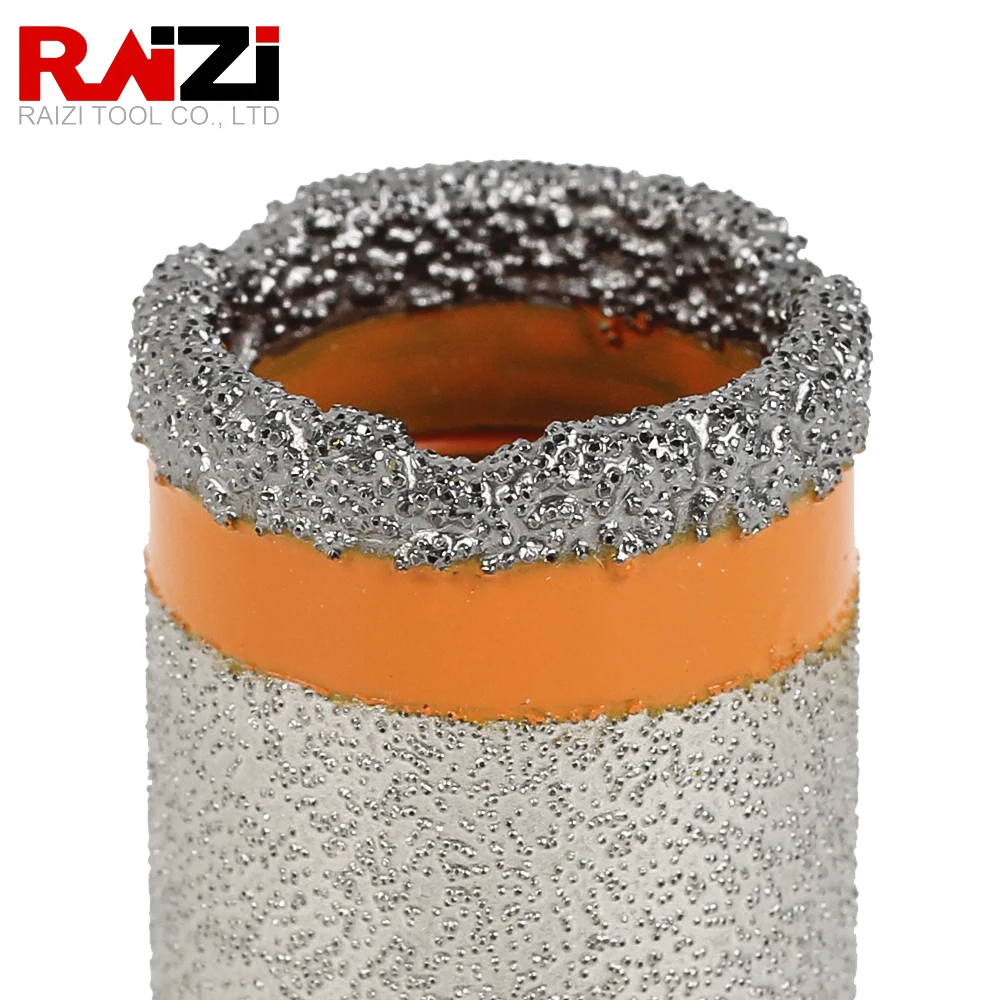 Raizi-ダイヤモンドドリルビット,タイル,セラミック磁器,花崗岩,ドリルビット用,20/25/35mm,1個