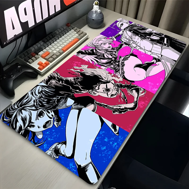 Dandadan Mouse Pad Ayase Momo Okarun Takakura Ken Table Mat Gaming XXL Anime Dan Da Dan Mousepad Keyboard Carpet Desktop Mat