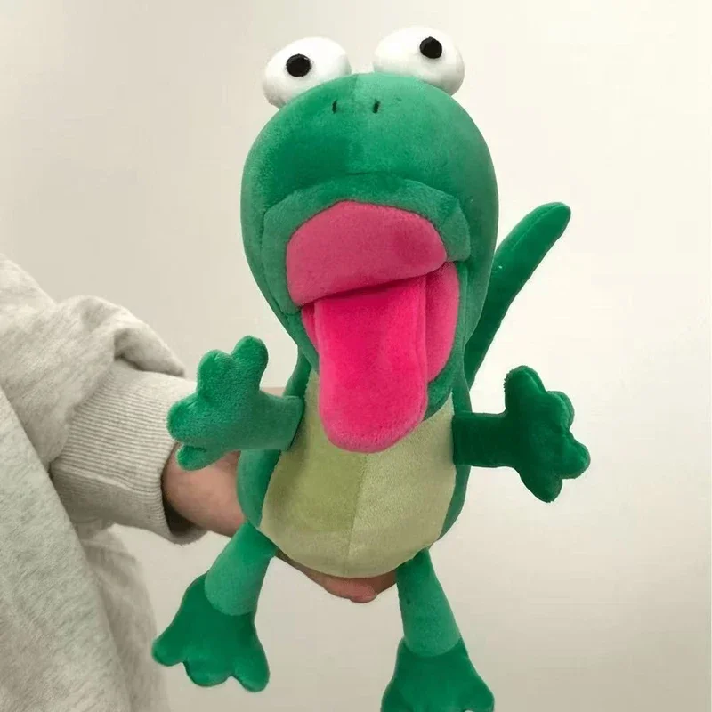 Novelty Movable Tongue Lizard Plush ToySoft Funny Lizard Stuffed Animal Tom Lizard Creative Gag Plushie for Prank Birthday Gift