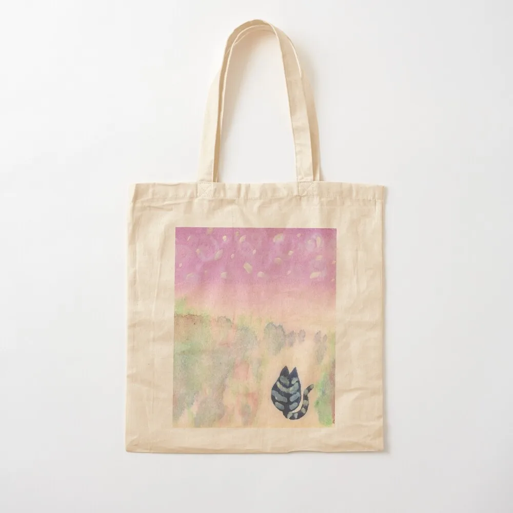 Starry Cat Tote Bag Women's bags shopper bag woman cloth bag woman