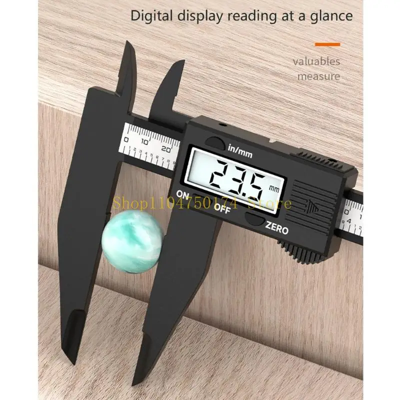 Electronic Scale Measure Large Extent 0 300mm Carbonfiber Body Ribbon Scale With Easy Battery Replacement Top Sale