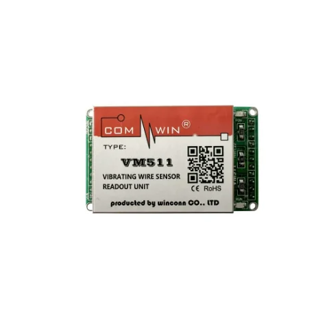 VM511 Vibrating Wire Acquisition Module RS232 RS485 TTL Output for Engineering Monitoring
