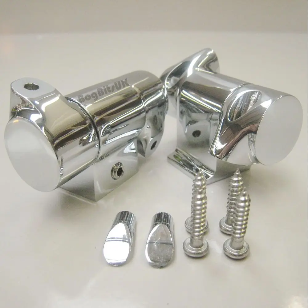 Set di Cerniere per Sedile WC con Prolunghe e Ammortizzatori