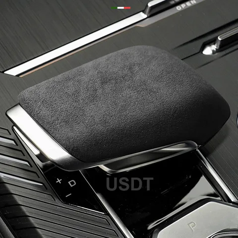 Для Changan CS55 PLUS CS55Plus 2022 2023 2024 аксессуары для интерьера кожаный автомобильный чехол для ручки переключения передач замшевая крышка защитный коврик