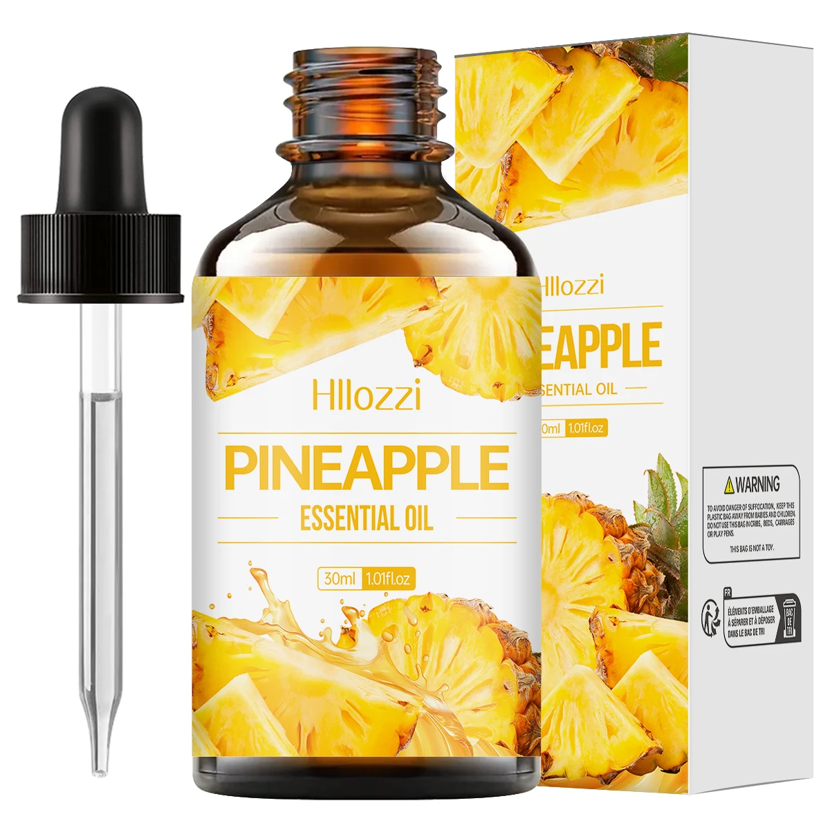 Ananas-Gesichtsöl nährt gründlich, frisch fruchtig, zur Hautpflege, reduziert trockenes Haar, geeignet für trockenes Haar, Unisex