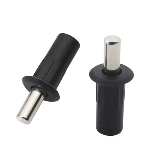 Imagen 2 del producto Conector de eje oculto de resorte de bisagra de puerta retráctil de plástico ABS