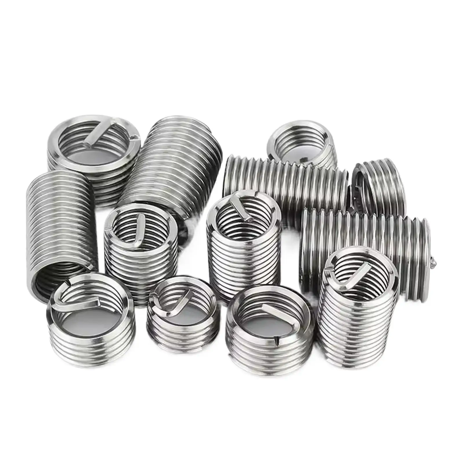 

M20/M22/M24 Wire Thread Insert Stainless Steel 304 Wire Screw Sleeve M20 Screw Bushing Helicoil Wire Thread Repair Inserts